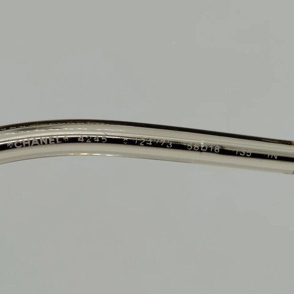 Chanel Sunglasses Women's Silver 479-050425 - Picture 8 of 9